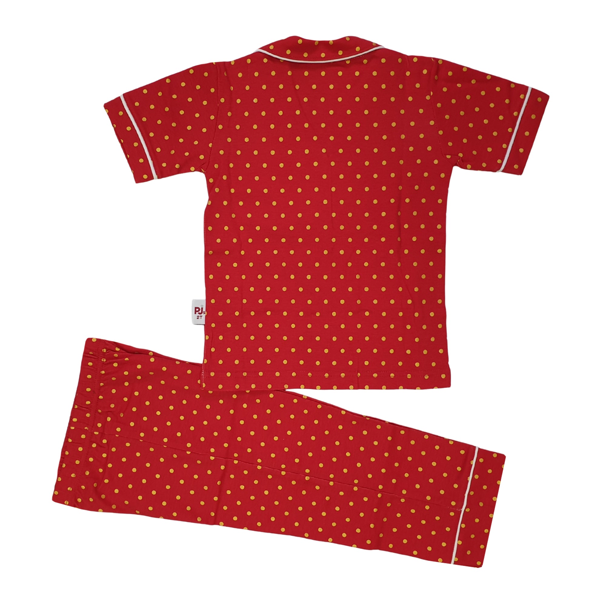 10111 POLKA RED/GOLD
