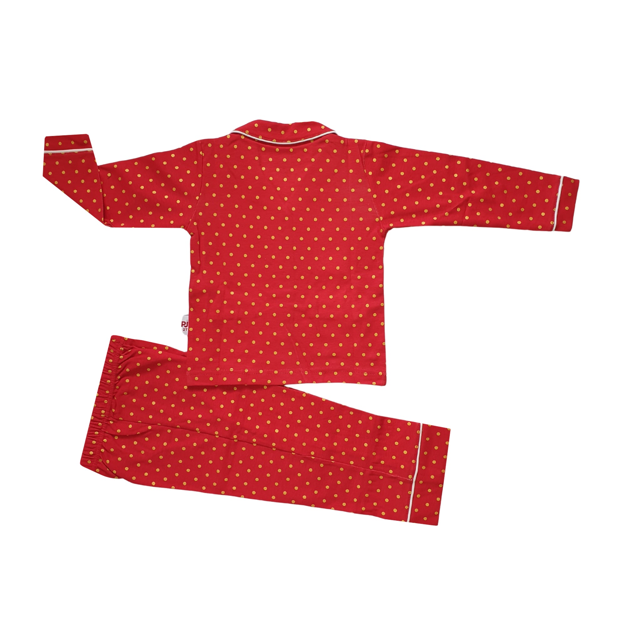 10211 POLKA RED/GOLD