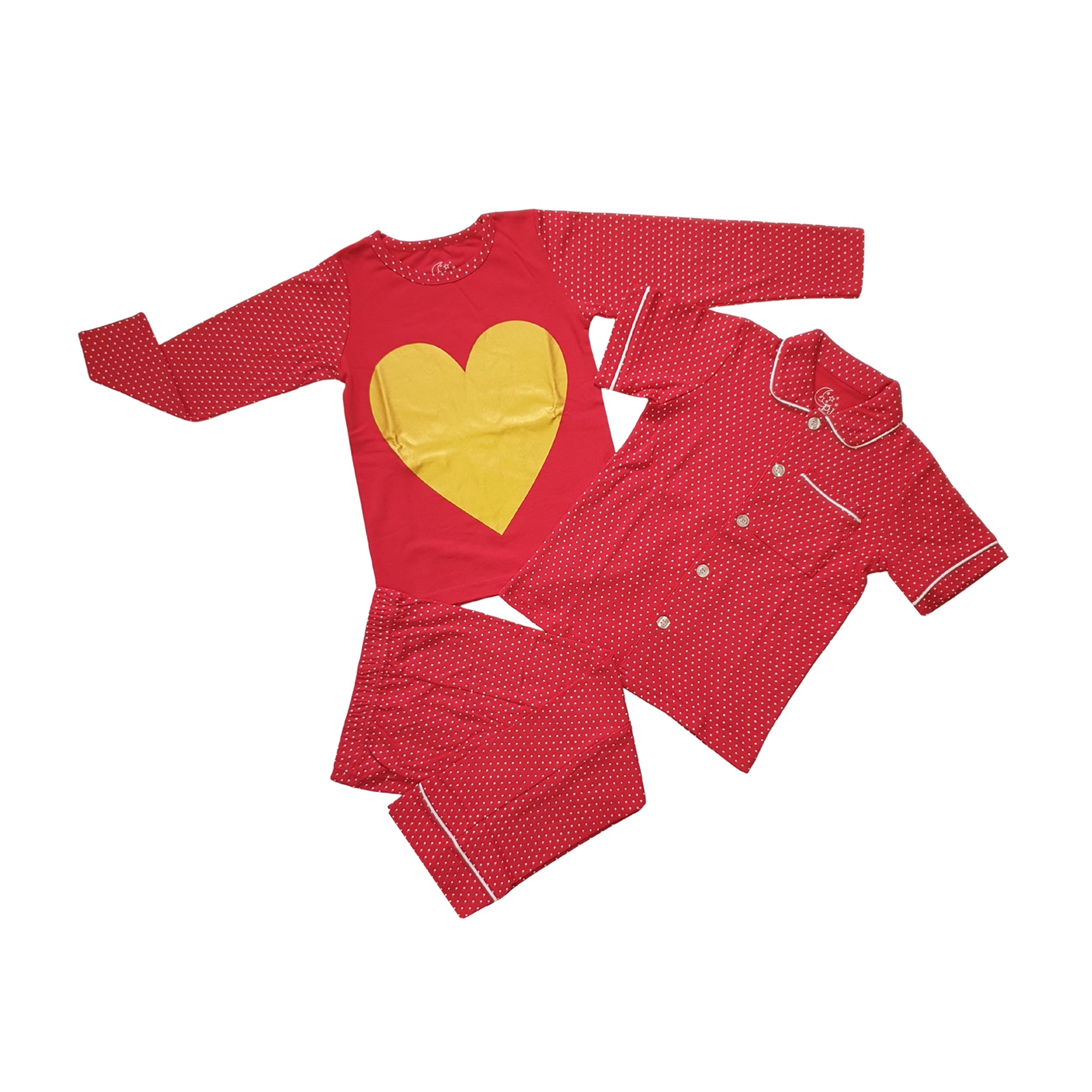 641 POLKA RED